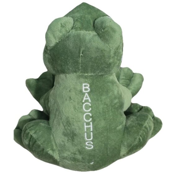 New!! 2025 Mardi Gras Krewe Of Bacchus 10 in Plush Frog - Picture 2 of 11